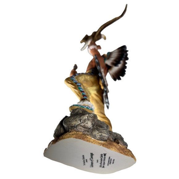 1995 Hamilton Tailsman of Courage Gifts of‎ Antient Spirits Native Eagle FLAW - Picture 12 of 13